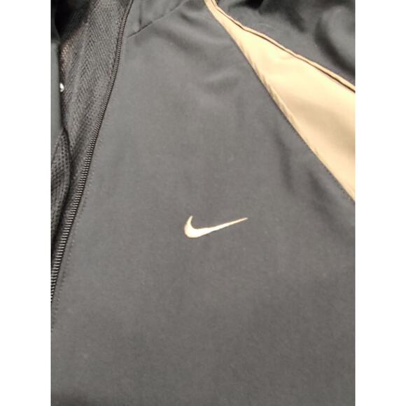 Nike black and brown Men's windbreaker full zipper Jacket size medium - Picture 4 of 10